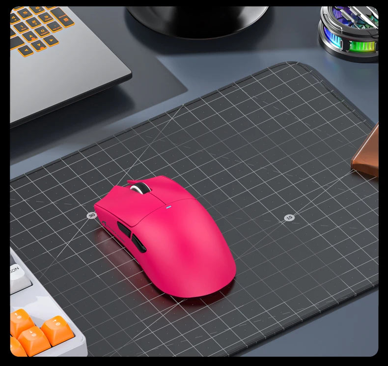 ATTACK SHARK X11SE Wireless Gaming Mouse Tri-Mode, 63g Superlight Gaming Mouse with PAW3311 Sensor, 22000 DPI, Bluetooth & 2.4GHz RGB Gaming Mouse
