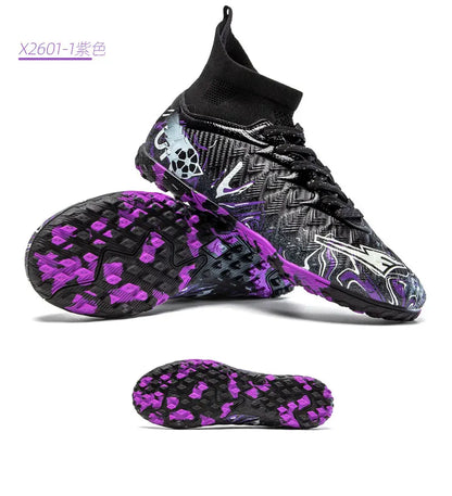 New Men Professional Soccer Shoes Non-slip Football Boots Unisex Breathable Futsal Sports New Cleats Drop Shipping Ultralight