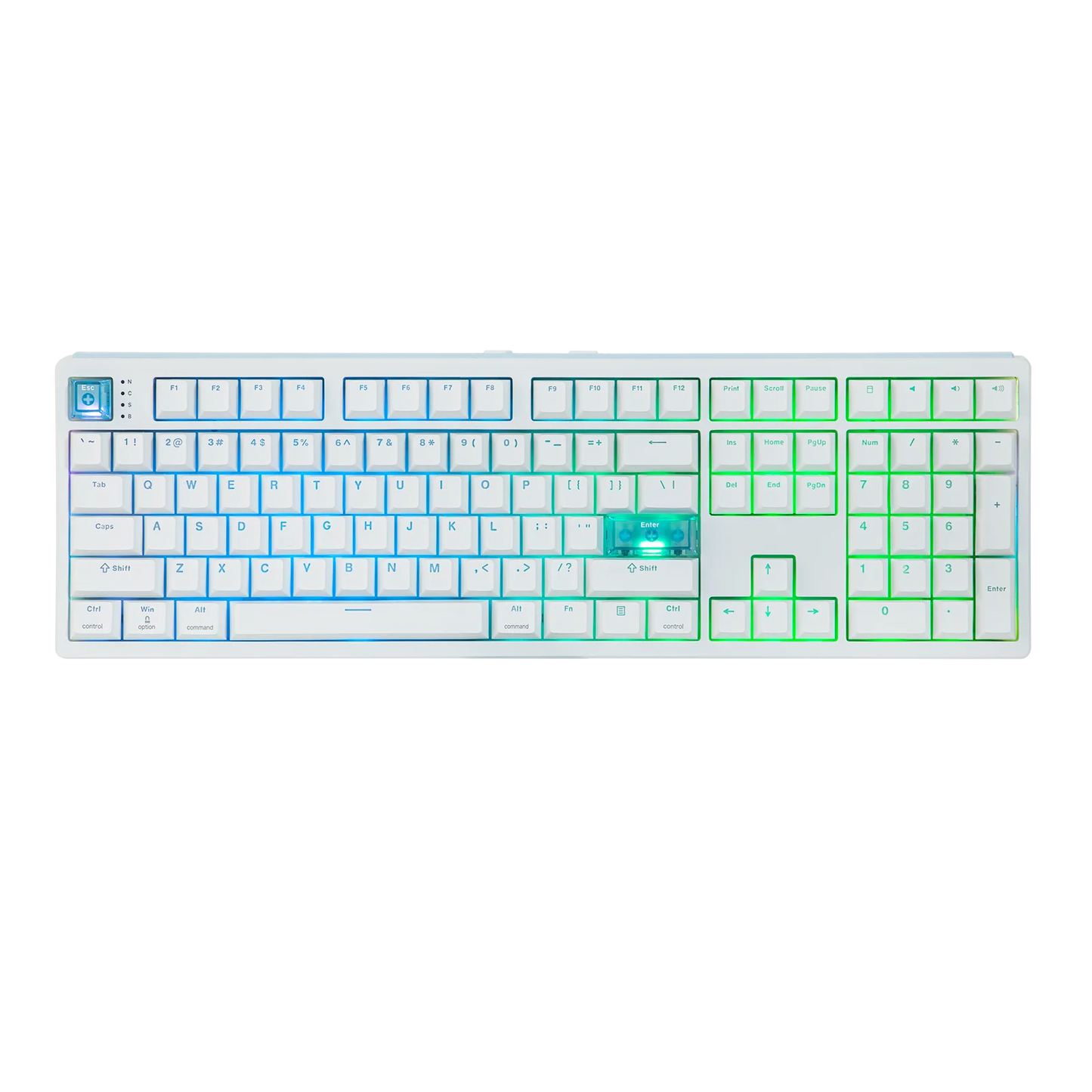 EPOMAKER HE108 Full Sized ANSI US QWERTY Layout Tri-mode Wireless Hall Effect Gaming Keyboard 128K Scan Rate & 10000mAh Battery