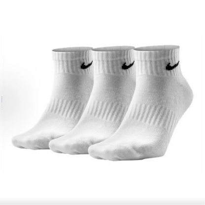 Nike Logo Athletic High-Top-sokker Træningssokker til midt på læggen Unisex-stil Kombinationspakke Hvid SX7676-100