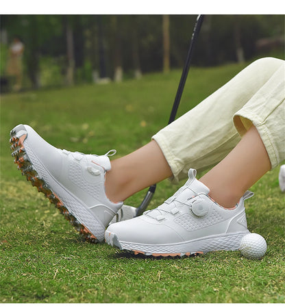 Hot Sale Waterproof Golf Shoes Unisex Outdoor Non-Slip Golf Sneakers Men Luxury Comfortable Golfer Footwear Women Walking Shoes
