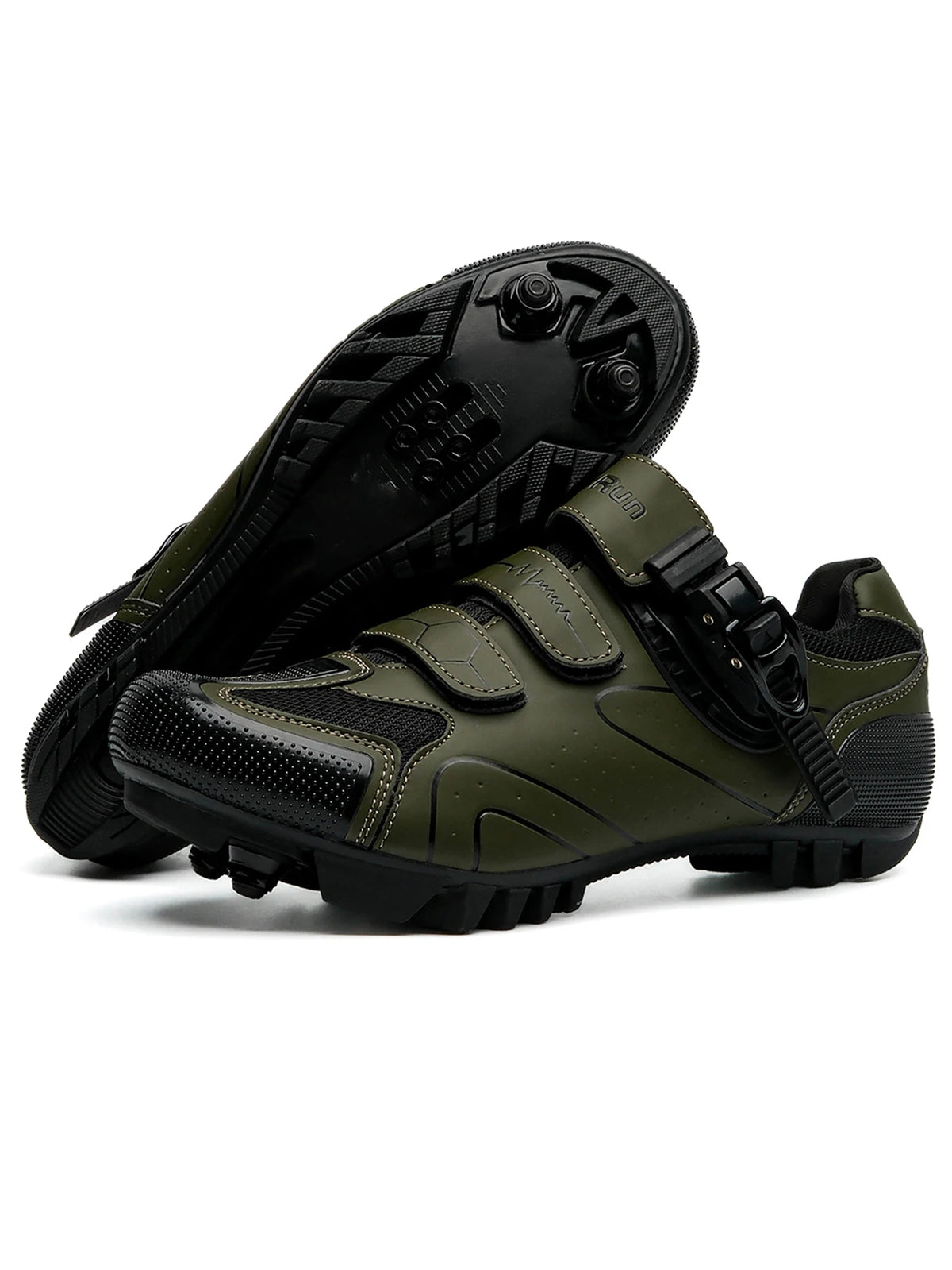 Primavera, zapatillas de ciclismo MTB con abrazaderas para hombre, zapatillas deportivas de carbono, velocidad, carrera de montaña, zapatillas de bicicleta de montaña