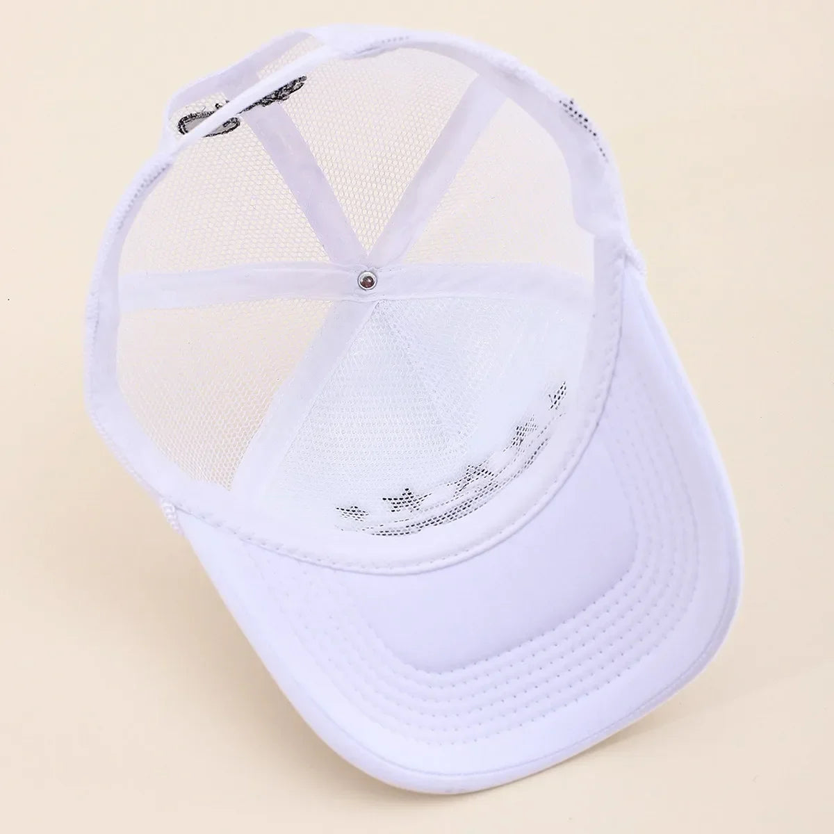 New Unisex Pentagram Baseball Hats Hip Hop Adjustable Breathable Personal Sunshade Mesh Versatile Street Fashion Trucker Caps