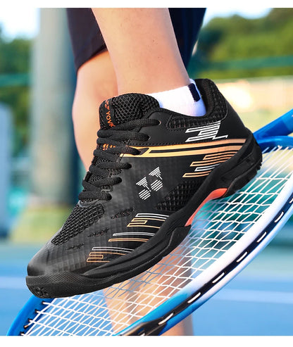 Professional Badminton Shoes Sneakers Mens Breathable Anti-slip Tennis Sport Shoes for Men Women Training Sneakers