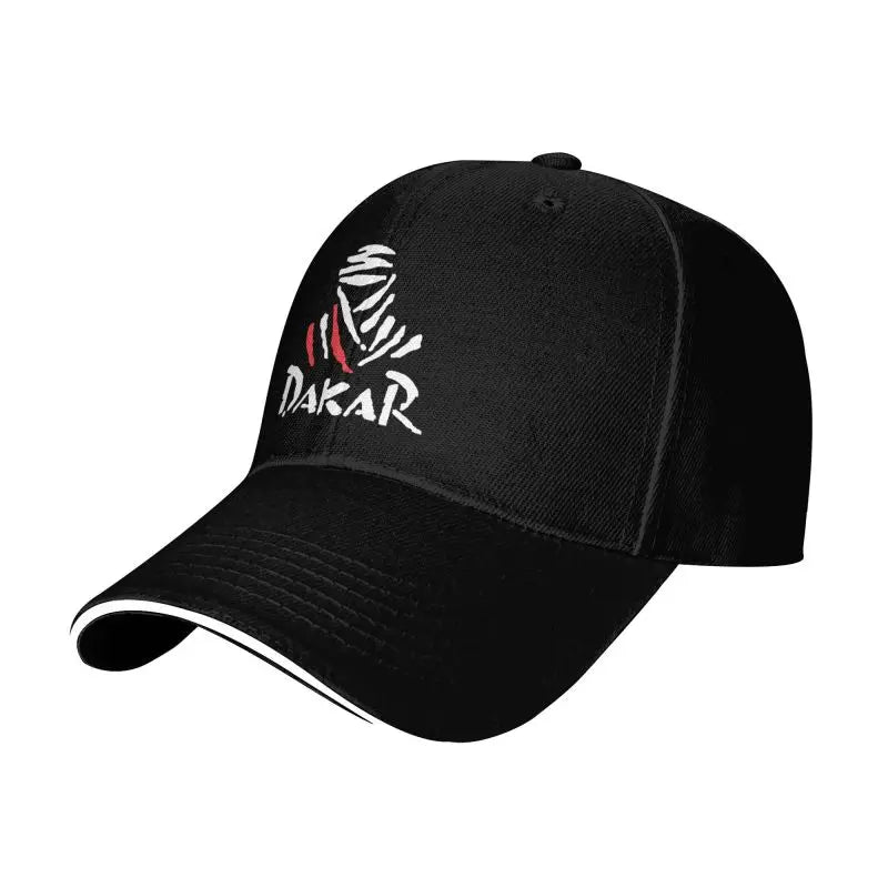 Motorcycle Dakar Rally Baseball Cap Retro Motor Off Road Racing Sandwich Hats for Men Women Breathable Dad Hat Running Golf