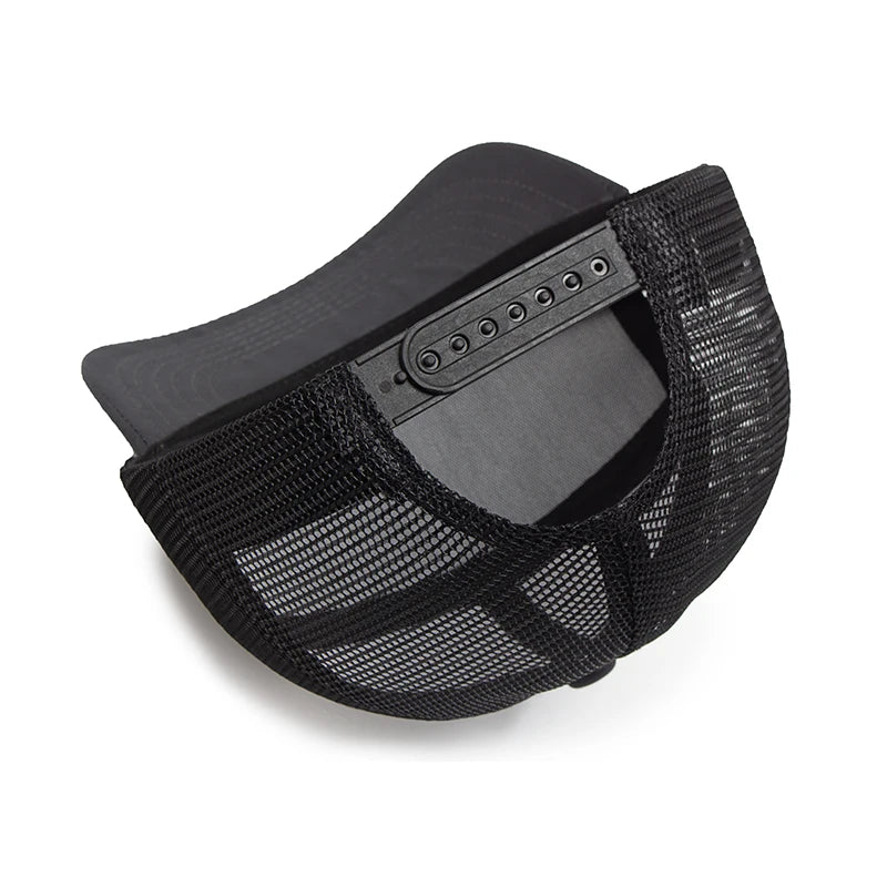 Summer 7 Panel Baseball Cap Fashion Hip Hop Mesh Caps Men Truckers Hat Visor Hardtop Snapback Women Unisex Cool New Brand