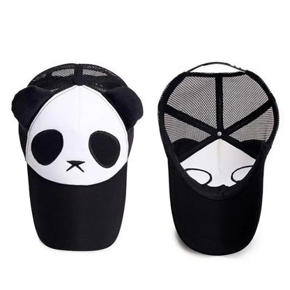 Summer Cute Panda Baseball Caps For Men Women Cotton Hip Hop Snapback Hats Sun Protection Boys Girls Outdoor Gorras Dropshipping