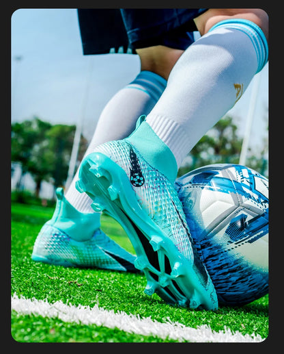 Męskie buty piłkarskie, dziecięce buty piłkarskie, damskie profesjonalne buty piłkarskie, antypoślizgowe buty TF/FG, sportowe buty piłkarskie do użytku na świeżym powietrzu