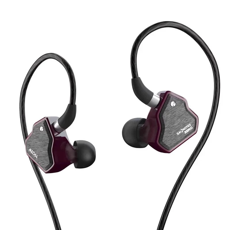 7Hz Salnotes Zero HiFi 10mm Dynamic Driver In Ear Earphone IEM Metal Composite Diaphragm N52 Magnet