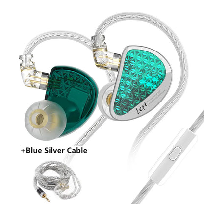 KZ AS16 Pro 16BA Balanced Armature In Ear Earphones HiFi Monitor Headphones with Detachable Cable Noise Cancelling Earbuds