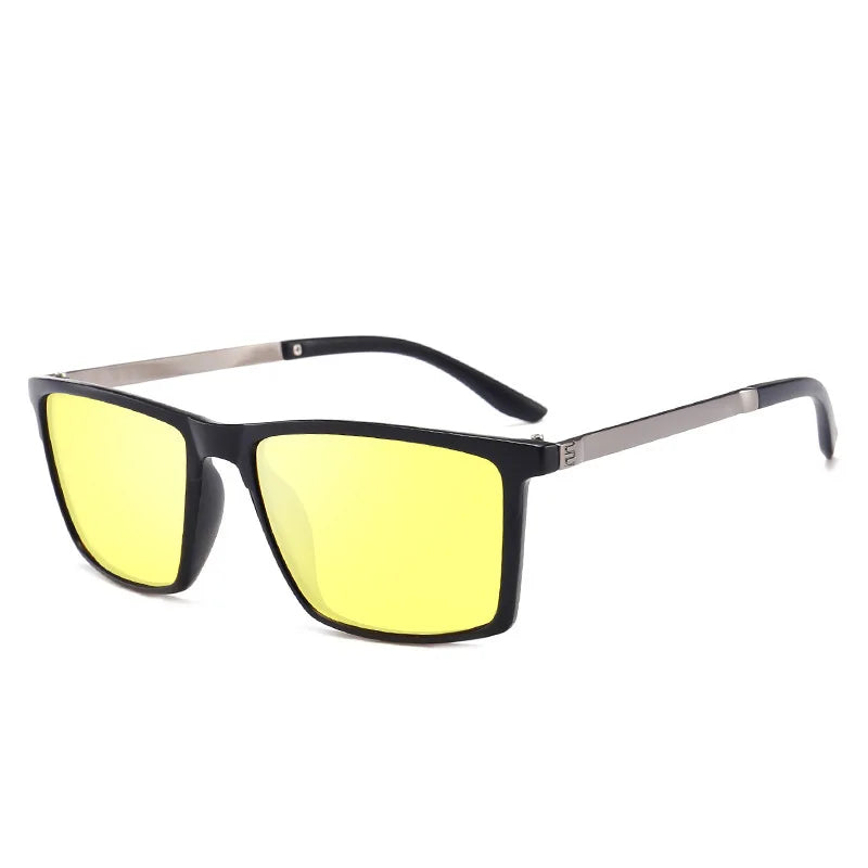 KLASSNUM Polarized Sunglasses for Men Luxury Brand 2026 Trendy Anti UV400 Shads Driving Sport Sun Glasses Metal Retro Glasses