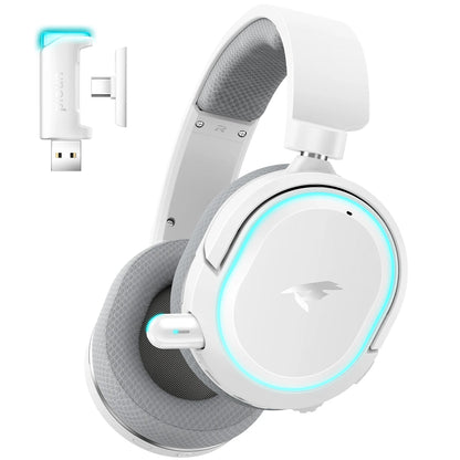 Picun G2 Wireless Gaming Headset Bluetooth 5.3 – 7.1 Surround Sound, ENC Microphone, 100H Battery, Low Latency Headphones for PC, PS5, PS4, Switch & Mobile