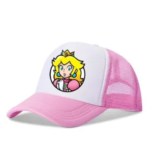 Casquettes de baseball décontractées Mario, casquettes universelles en polyester, articles pour enfants et chauffeurs routiers, casquettes ajustables pour adultes, accessoires d'anime