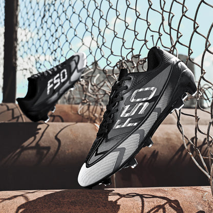 Chaussures de football pour adultes, modèle AG FG, empeigne respirante à séchage rapide, crampons offrant une excellente adhérence, idéales pour les matchs compétitifs et les entraînements d’équipe.
