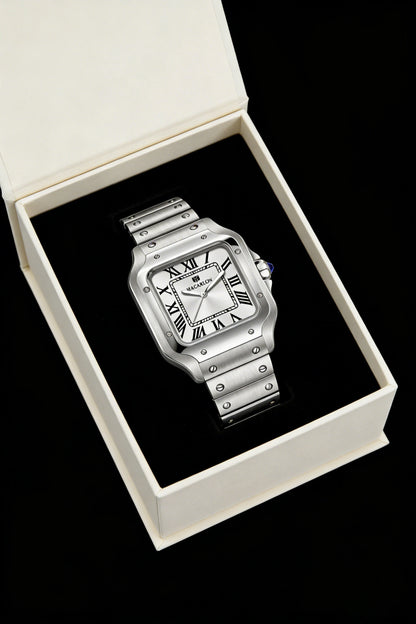 2026 New MACARLON Design 38mm Mechanical Watch Men Sapphire Glass Luminous Stainless Steel Waterproof China NH35 Automatic Watch