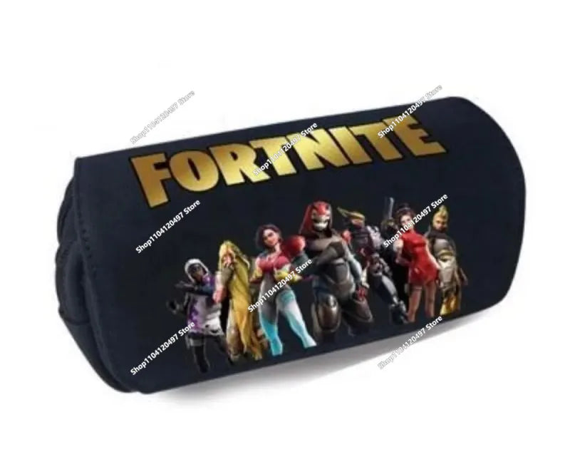 Fortnite Battle Royale Pencil Case for Kids Cartoon Stationery Storage Pen Box School Supplies Birthday Gift
