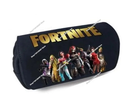 Fortnite Battle Royale Pencil Case for Kids Cartoon Stationery Storage Pen Box School Supplies Birthday Gift
