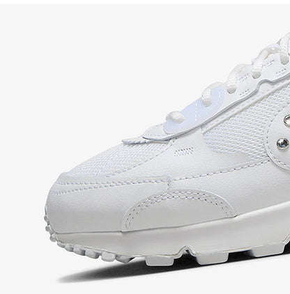 Oryginalne jesienne damskie buty codzienne Nike z niską cholewką, wytrzymałe, model FQ8888-100