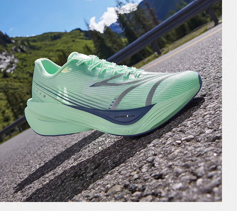 361 Degrees Furious ET Men's Running Shoes Carbon Plate Racing Marathon Rebound Breathable Cushioning Male Sneakers 672512216F