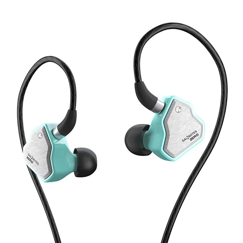 7Hz Salnotes Zero HiFi 10mm Dynamic Driver In Ear Earphone IEM Metal Composite Diaphragm N52 Magnet