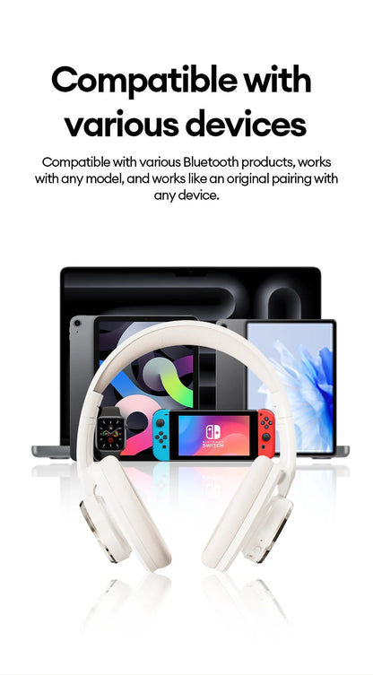 Choice Lenovo Gaming Headset Wireless Bluetooth 6.0 Earphones Foldable Sport Over Ear Headphone with HD Mic Gifts LS116
