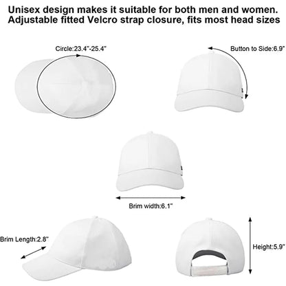 Fiber Optic Cap LED Hat with 7 Colors Luminous Glowing EDC Baseball Hats USB Charging Light Up Caps Performance Led Cap