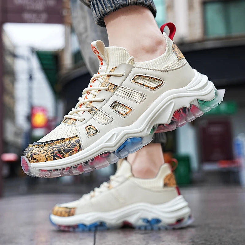 2023 new Shoes For men Sneakers Male casual Mens Shoes tenis Luxury shoes Trainer Race Breathable Shoes fashion loafers running
