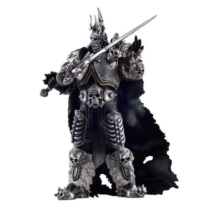 16cm World of Warcraft Game Figure Lich King Arthas Death Knight Standing Frostmourne Desktop Ornaments Collect Festival Gifts