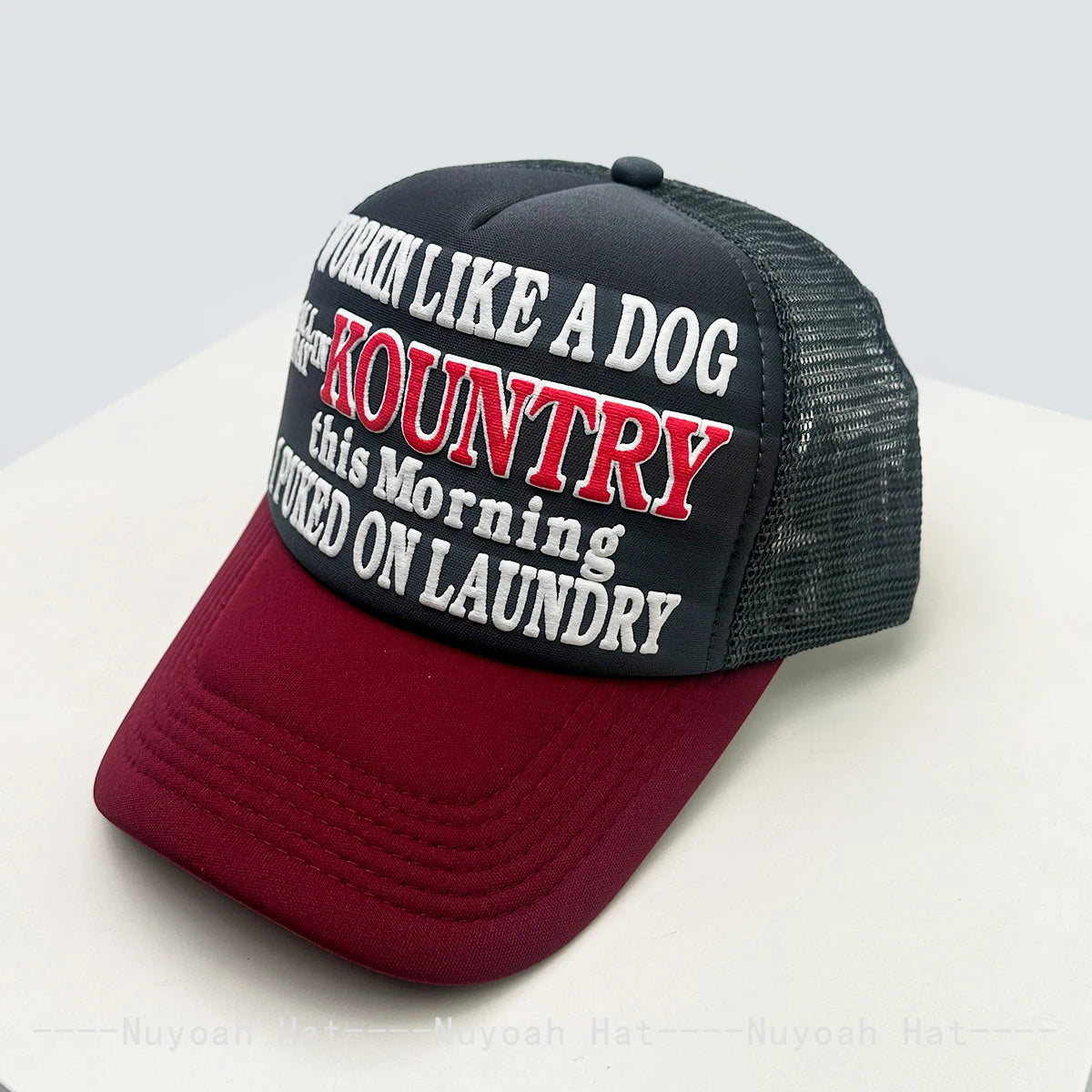 New Unisex Color Block 3D Printed Letter Baseball Hats Sunshade Hip Hop Breathable personal Trucker Caps Mesh Versatile fashion