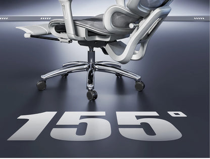 Ergonomic Office Chair Comfortable  Long Sitting Home Gaming Computer Recliner Nap Chair Adjustable Height Lumbar Support Swivel