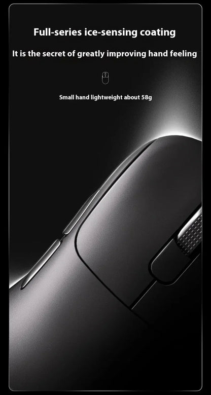 Ajazz AJ179 APEX langaton pelihiiri värinäytöllisellä telakalla, Bluetooth, PAW3395, 400mAh akku, 8000Hz virkistystaajuus