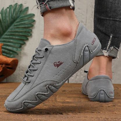 Shoes for Man Fashion Brand Loafers Soft Soled Comfortable Casual Walking Shoes Breathable Sports Tennis Outdoor Driving Shoes