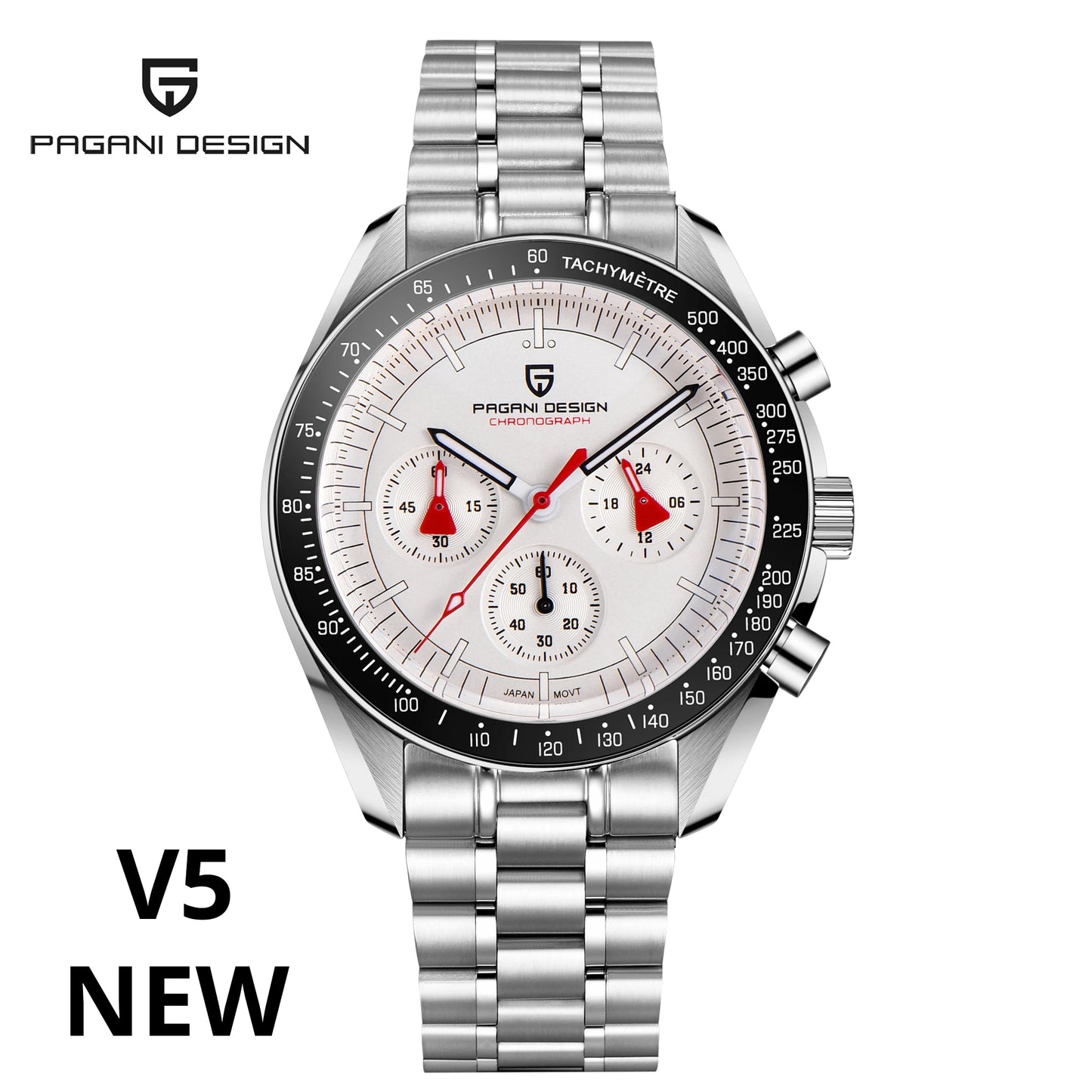 2026 New PAGANI DESIGN AK Project Mars Men's Watches Luxury Quartz Watch Men AR Sapphire Speed Sport Chronograph Automatic Date