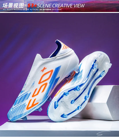 New Men's Football Boots Non-Slip Soccer Shoes Indoor Cleats Professional Turf Futsal Grass Ultralight Sport Comfortable Adult