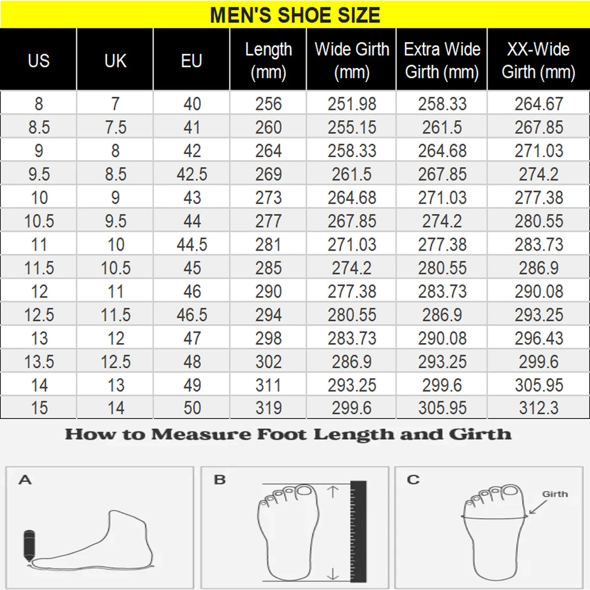 Fittington Wide Sneakers for Men Slip-On Hiking Shoes Soft Comfortable Men Running Shoe Slip-Resistant Walking Shoes with Arch Support
