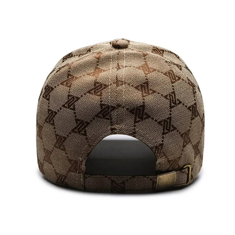 Four Seasons New Sunscreen Baseballkasket med tre syede linjer til mænd og kvinder, casual kasket, netrød, distressed, 1841 Hat