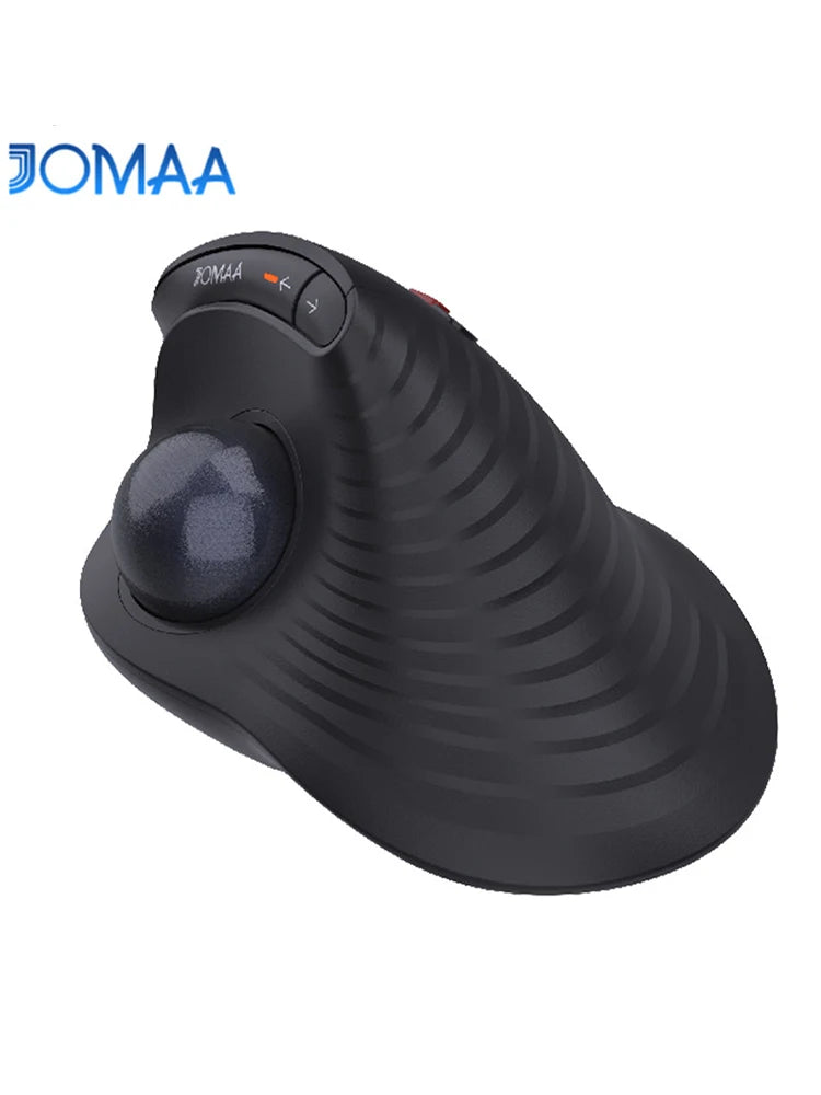 JOMAA Speed Roller trackball-mus trådlös tumstyrd mus tysta klick uppladdningsbar ergonomisk trackball-mus