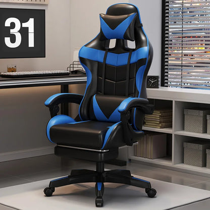 Ergonomic Office Chair Modern Gaming Chair with Rotatable Design, Comfortable Breathable Executive Desk Chair with Armrests for Home & Office