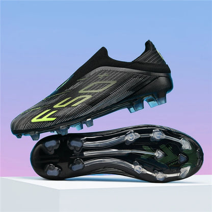 New Men Soccer Shoes Match Football Boots Sneakers Non-Slip Grass Cleats High-quality Futsal Indoor Hot-selling High-top Outdoor