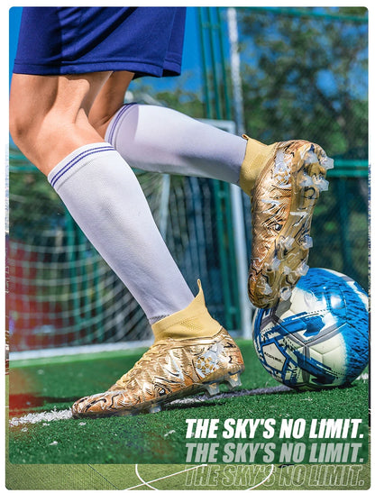 New Men Professional Soccer Shoes Non-slip Football Boots Unisex Breathable Futsal Sports New Cleats Drop Shipping Ultralight