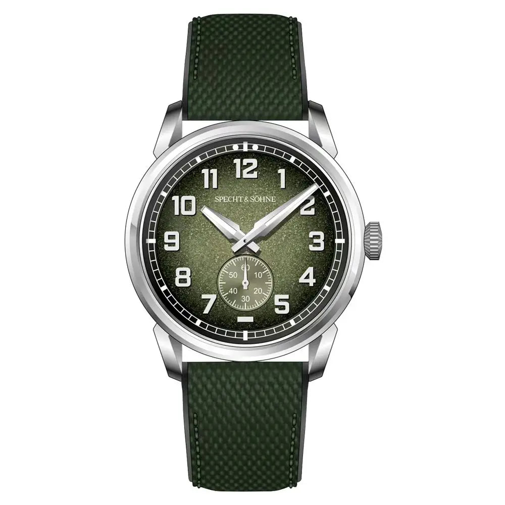 Specht & Söhne New Automatic Mechanical Wristwatches For Men Japan C3 Luminous Sapphire Crystal Sports Watch ﻿5Bar Waterproof