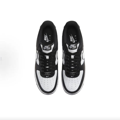 Nike Air Force 1 „Panda“ кожени ежедневни ниски кецове за мъже и жени, бяло/черно, DV0788-001