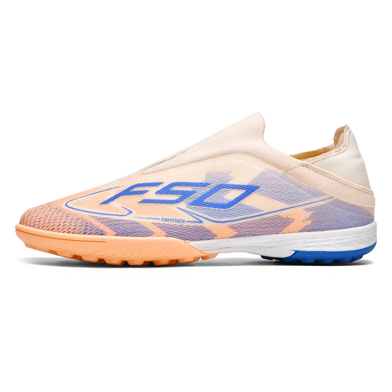 Botas de fútbol para hombre New Society para césped, tenis deportivos para adulto, transpirables y ultraligeras, zapatillas de fútbol para exteriores