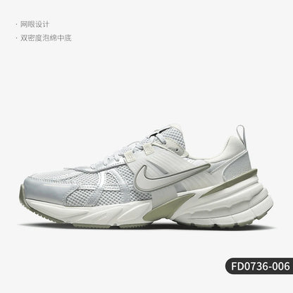 Nike official genuine V2K Run women's mesh breathable training lightweight dad shoes FD0736-006