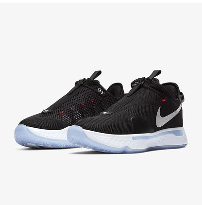 Nike Genuine PG 4 EP Paul George 4 Black White Blue Drip Men's Basketball Shoes CD5082-001
