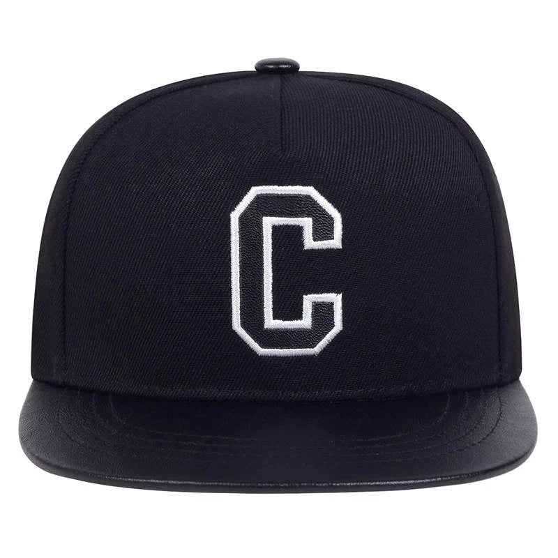 Unisex C Letter Embroidery Hip-hop Hats Spring Autumn Adjustable Casual Snapback Baseball Caps Outdoor Sunscreen Hat Sports Cap