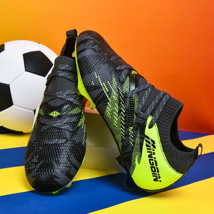 Męskie buty piłkarskie na sztuczną murawę, profesjonalne buty piłkarskie, oddychająca siatka, młodzieżowe buty piłkarskie, antypoślizgowe męskie trampki, Society Chuteira