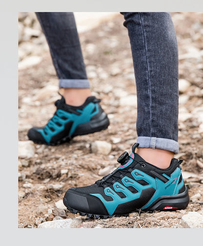 Lightweight Anti-slip Hiking Shoes Magnetic Closure Outdoor Adventure Sneakers