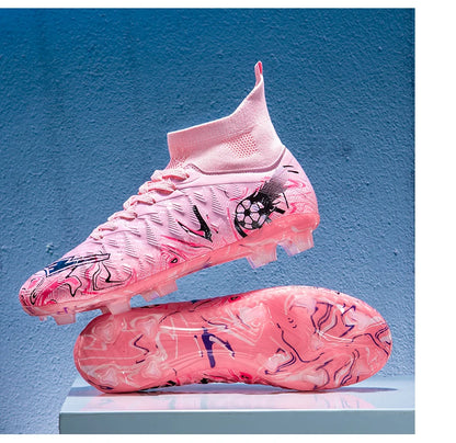 New Men Professional Soccer Shoes Non-slip Football Boots Unisex Breathable Futsal Sports New Cleats Drop Shipping Ultralight