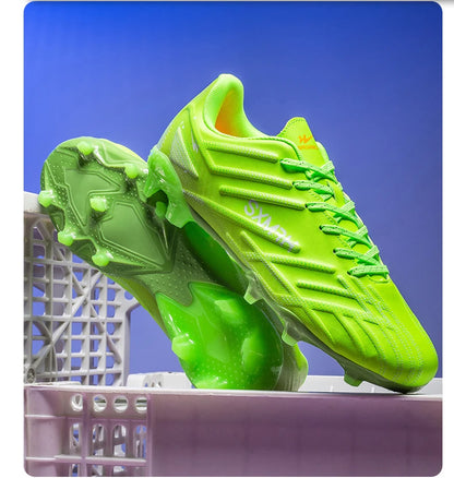 Buty piłkarskie Double Star Adult Youth AG – antypoślizgowe, wytrzymałe buty do piłki nożnej na sztuczną i naturalną trawę, przeznaczone do treningów i meczów, dla mężczyzn i kobiet